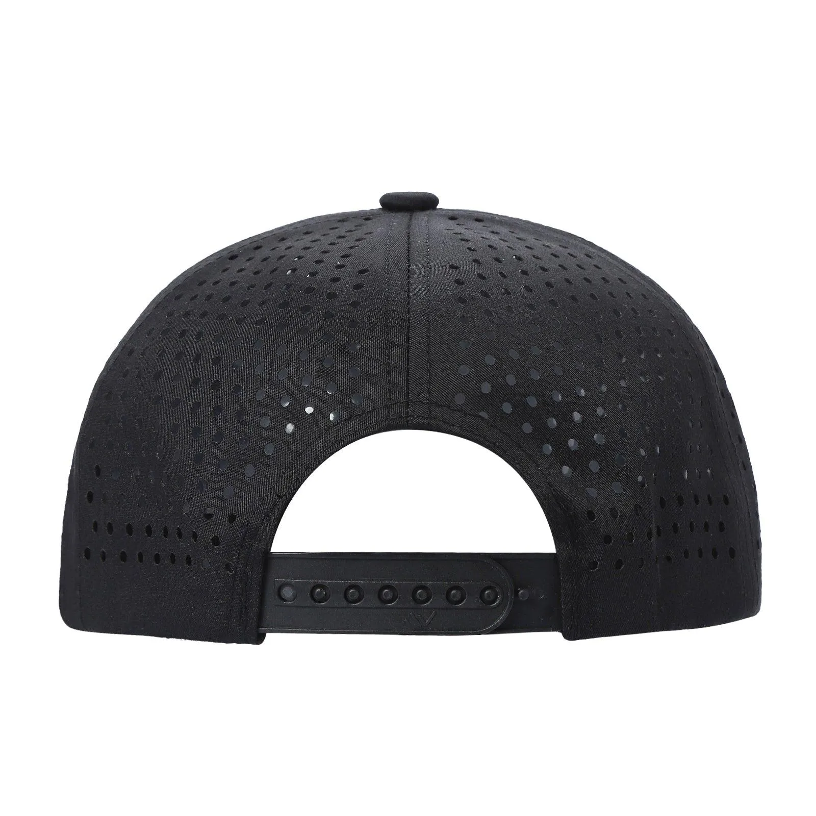 12 Pack Laser Vented Trucker Mesh Hat - Curved Bill, Adjustable, 6-Panel