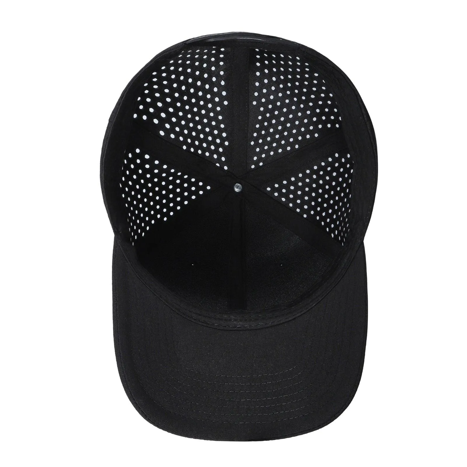 12 Pack Laser Vented Trucker Mesh Hat - Curved Bill, Adjustable, 6-Panel