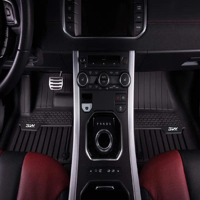 3W Land Rover Range Rover Evoque 2011-2019 Custom Floor Mats Thorex™ All-Weather Protection (Not for Convertible)