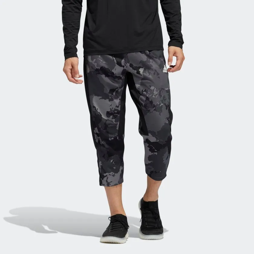 adidas CONTINENT CITY CROPPED Training Joggers | Grey Camo | Men's