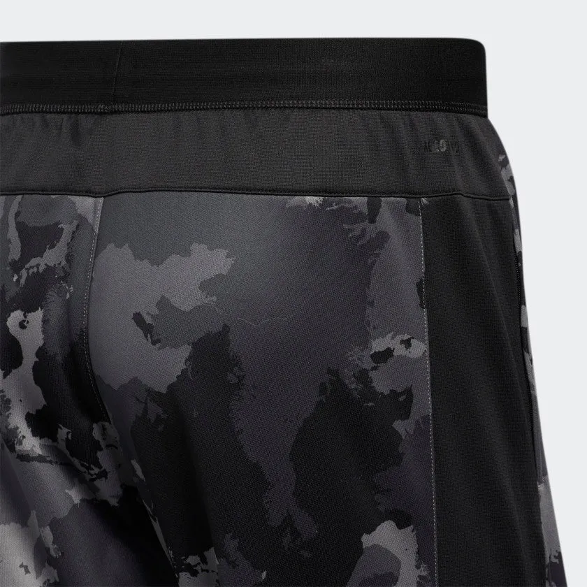 adidas CONTINENT CITY CROPPED Training Joggers | Grey Camo | Men's