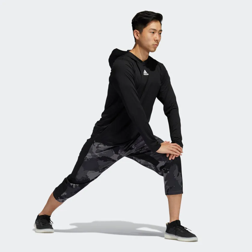 adidas CONTINENT CITY CROPPED Training Joggers | Grey Camo | Men's