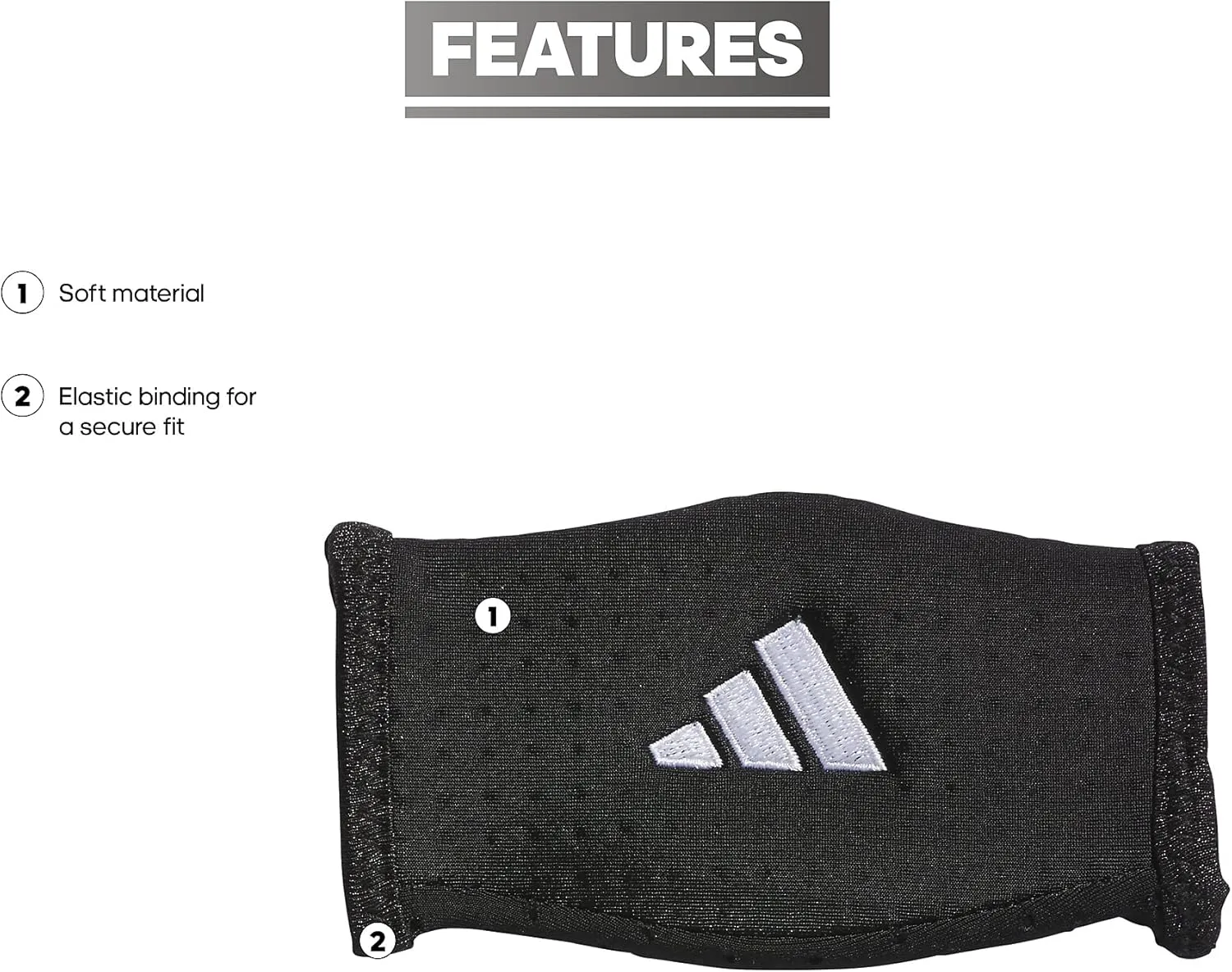 adidas Unisex-Adult Football Helmet Chin-Strap Pad