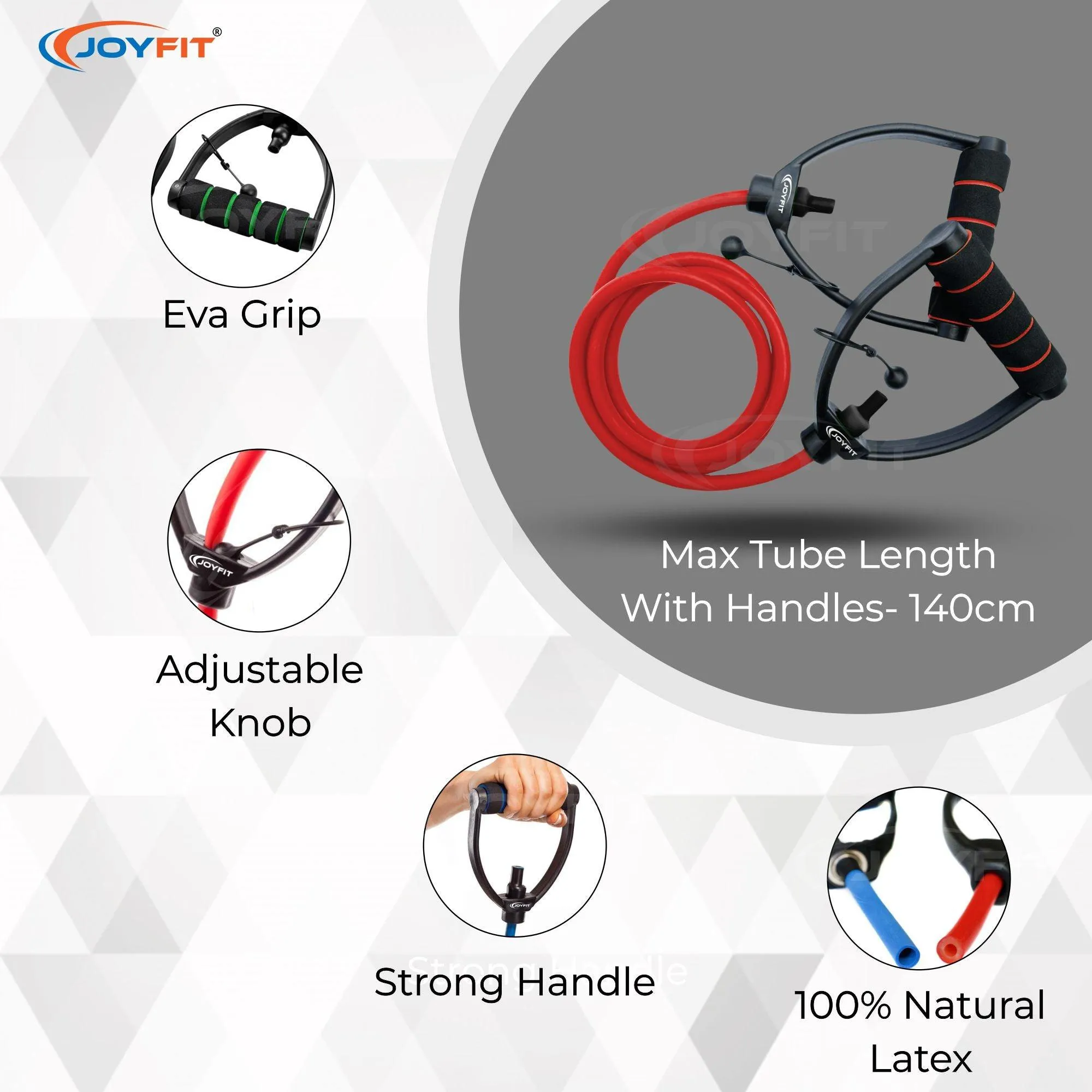Adjustable Resistance Tube Combo (Full-Set)