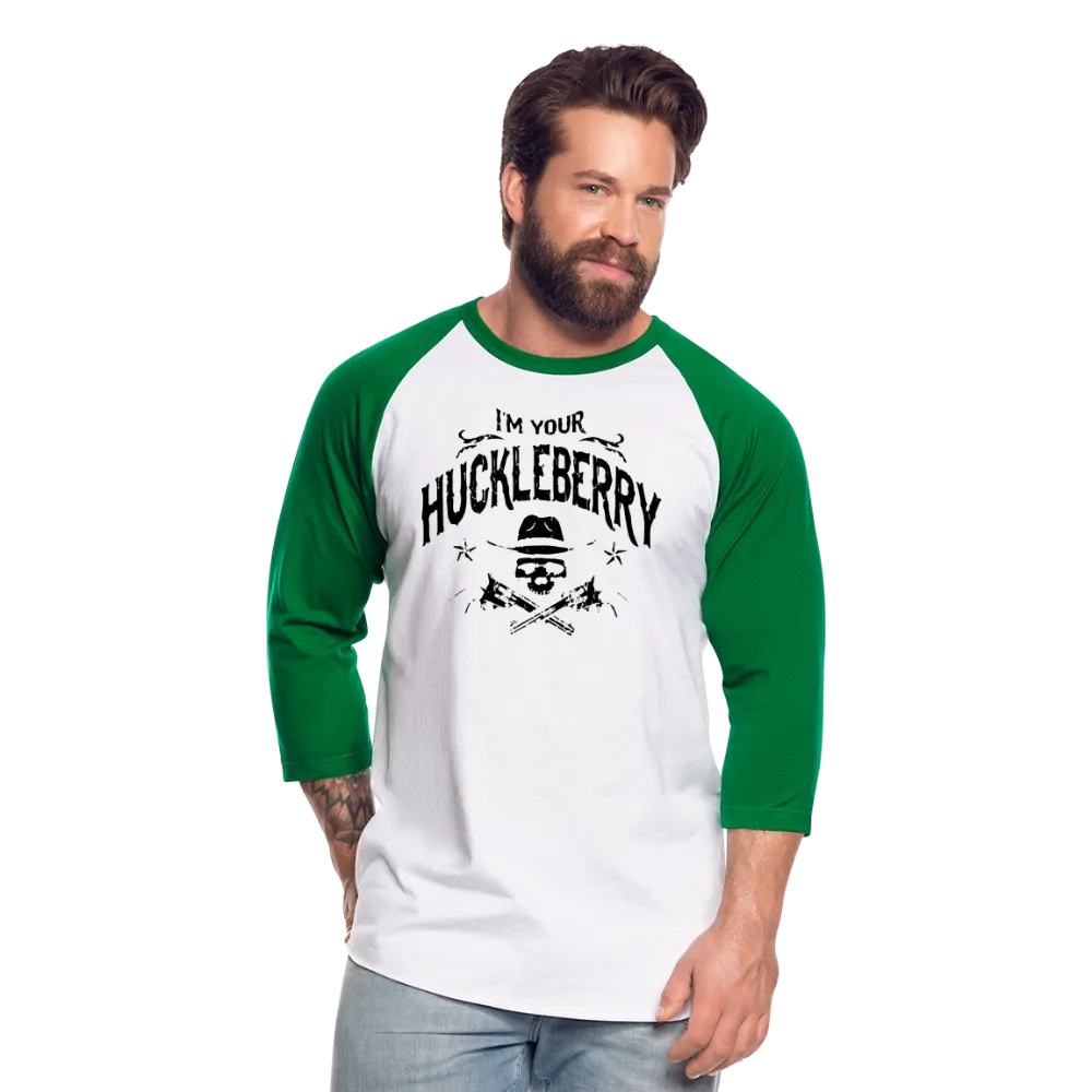Baseball T-Shirt - I'm your Huckleberry