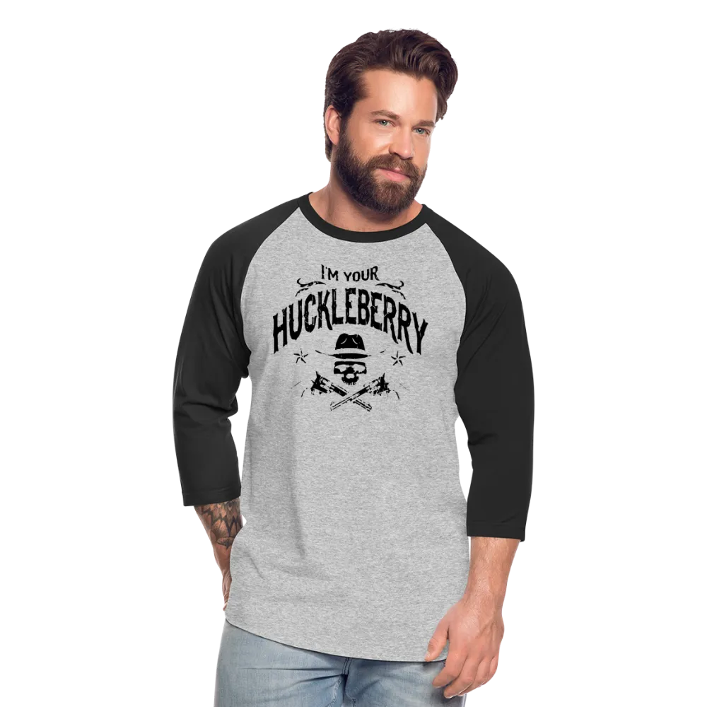 Baseball T-Shirt - I'm your Huckleberry