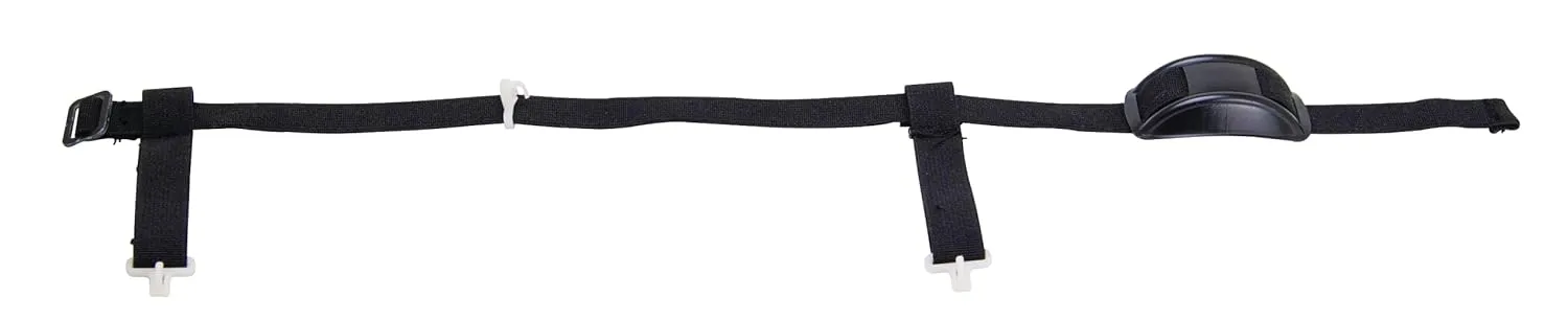 Bullard Black 3-Point Non-Elastic Chinstrap for AboveView, S61, and S62