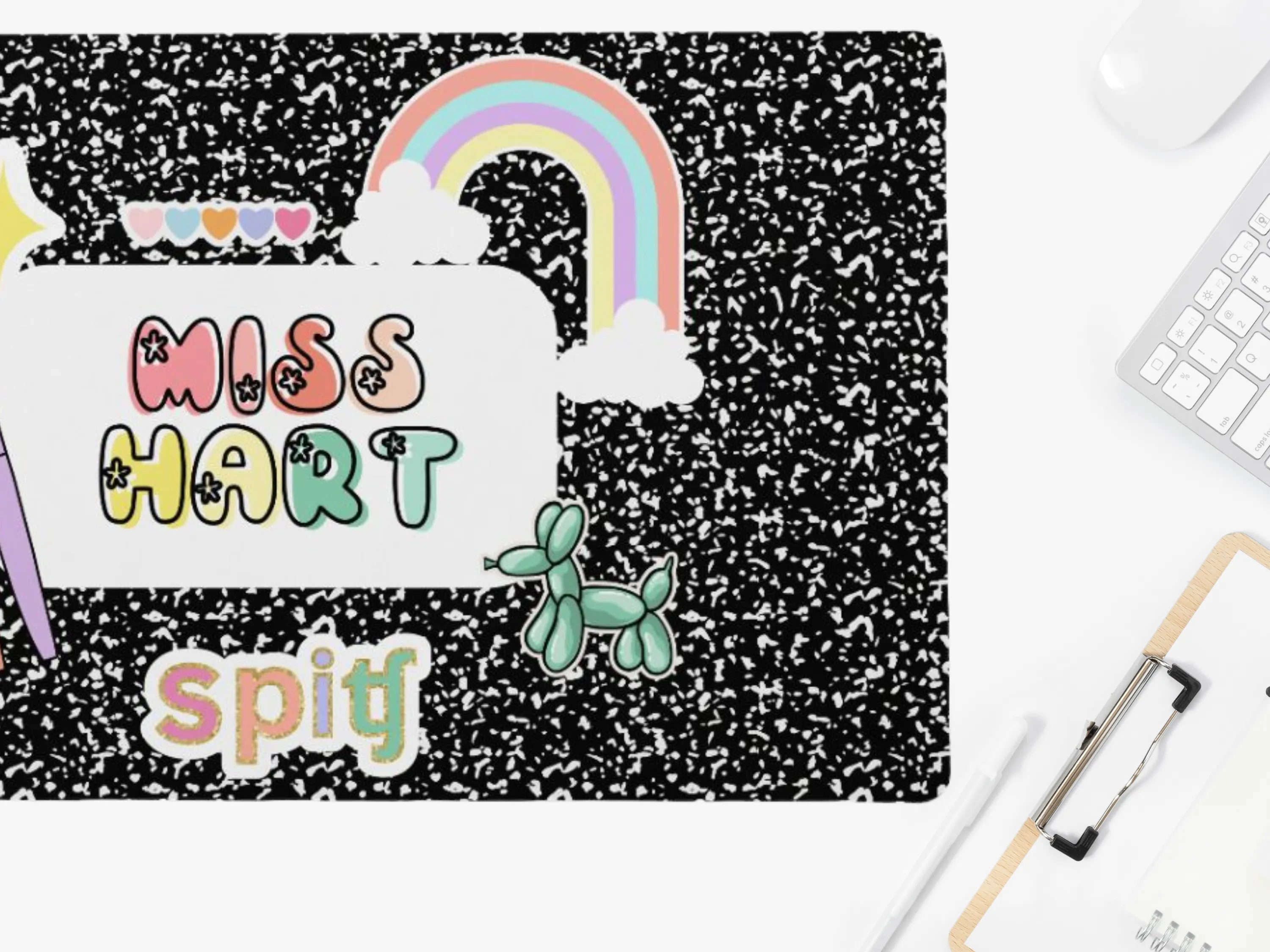 Comp Book Desk Mat | Speech