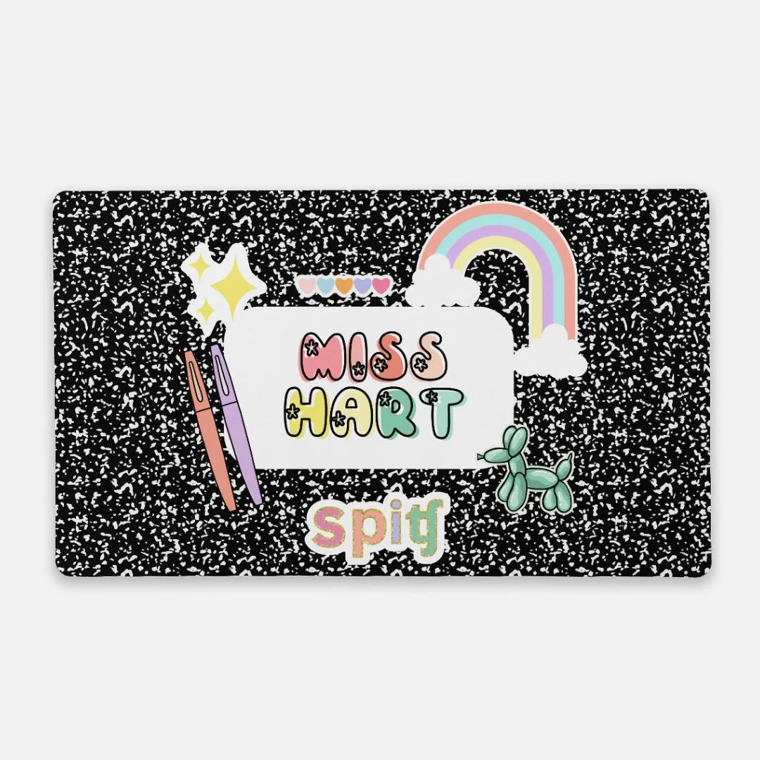 Comp Book Desk Mat | Speech