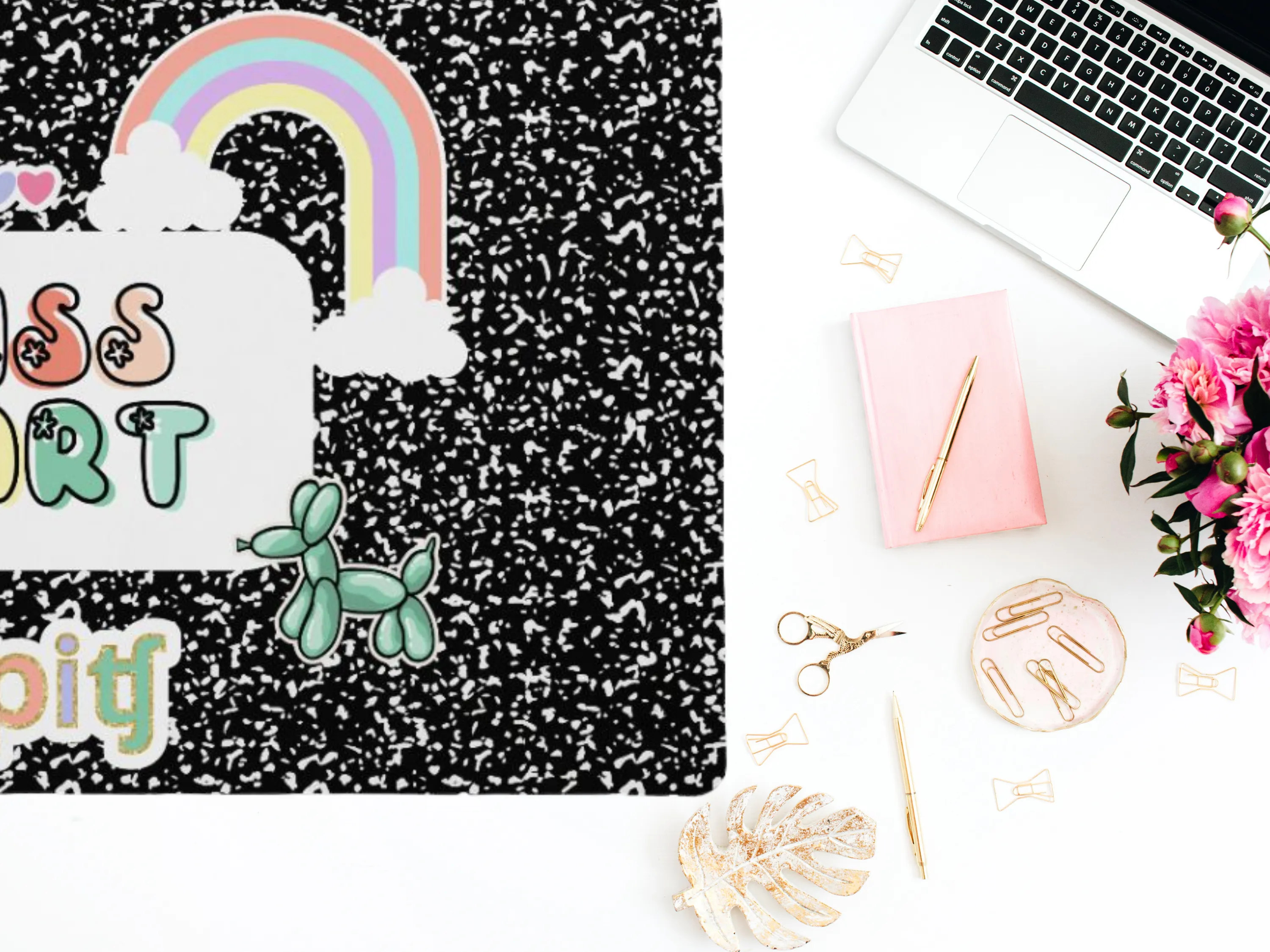 Comp Book Desk Mat | Speech