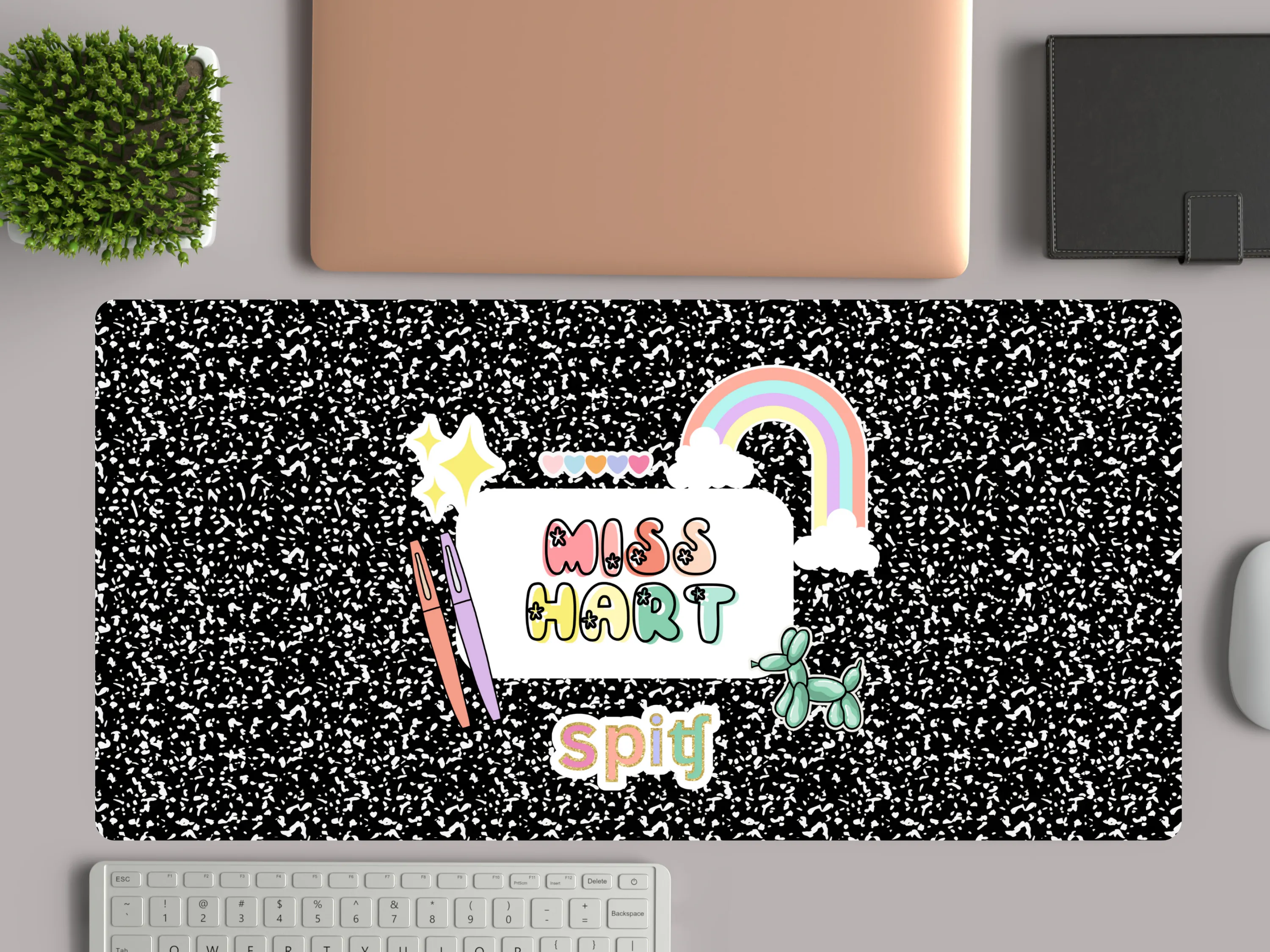 Comp Book Desk Mat | Speech