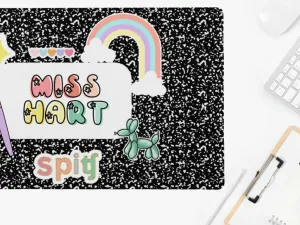 Comp Book Desk Mat | Speech