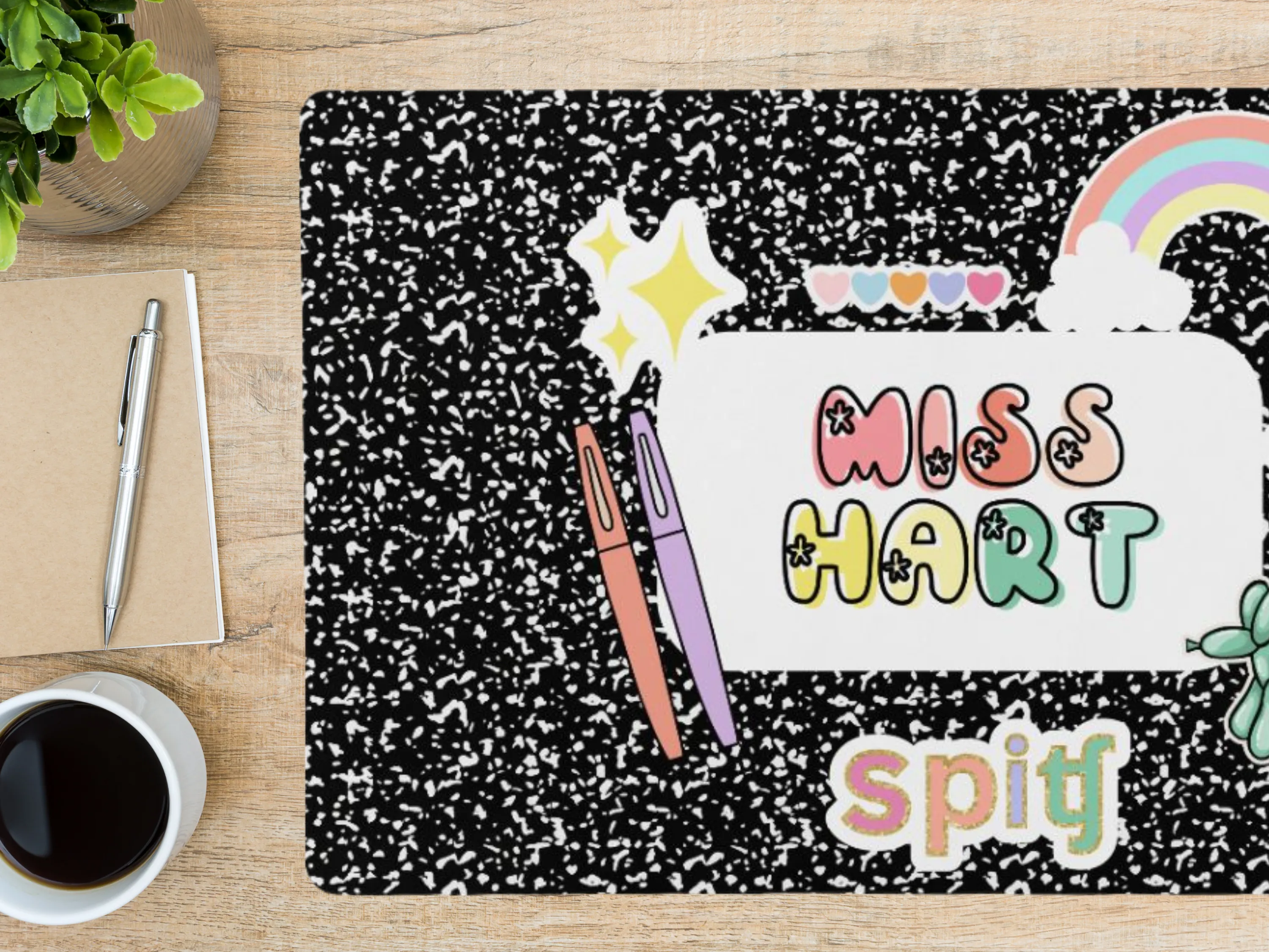 Comp Book Desk Mat | Speech