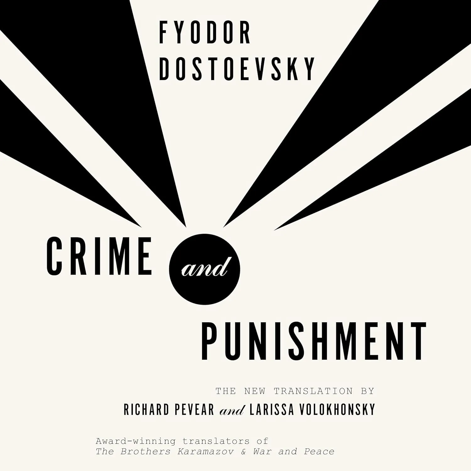 Crime and Punishment: The New Translation by Richard Pevear and Larissa Volokhonsky Audio CD  Unabridged, February 20, 2025