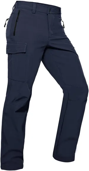 Cycorld Mens-Snow-Ski-Pants, Fleece-Lined Cold Weather Snowboarding Pants for Winter Hiking Outdoor