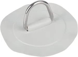 D Ring Pad PVC Stainless Steel Heavy Duty for Inflatable Boat Raft Kayak Canoe Surfboard 6 Inch Size