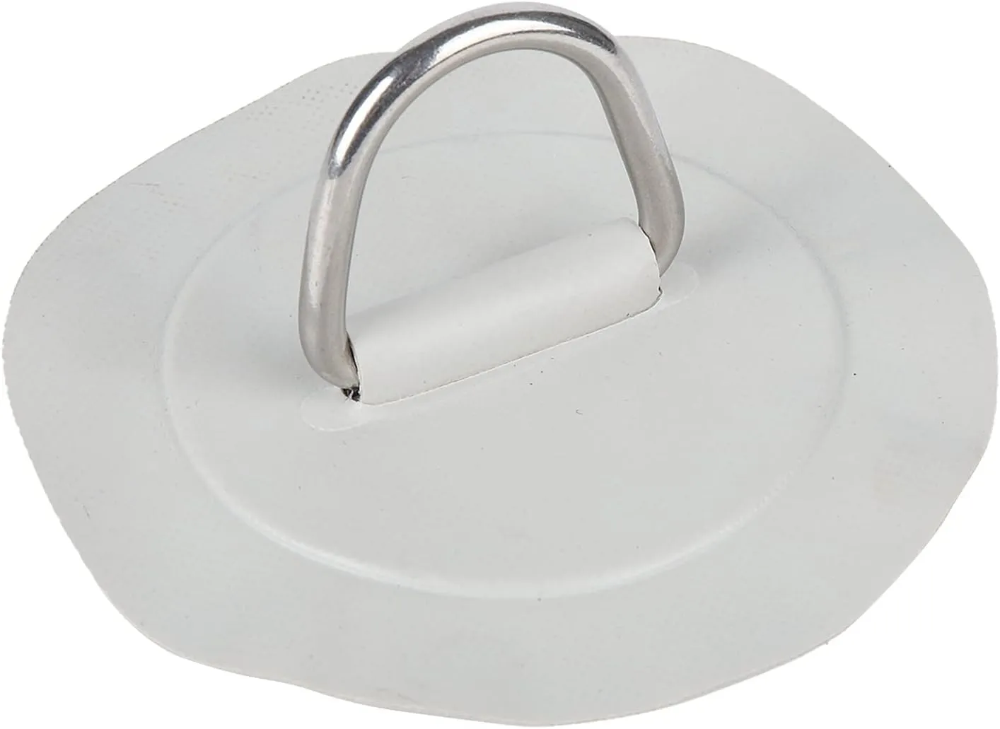 D Ring Pad PVC Stainless Steel Heavy Duty for Inflatable Boat Raft Kayak Canoe Surfboard 6 Inch Size