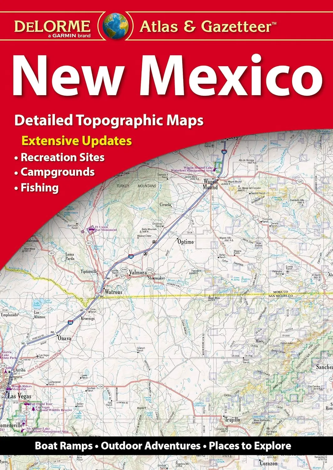 Delorme Atlas & Gazetteer: New Mexico Paperback  June 19, 2023