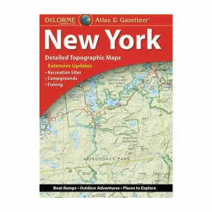 Delorme New York Atlas & Gazetteer (New York State Atlas & Gazetteer) 12th Edition