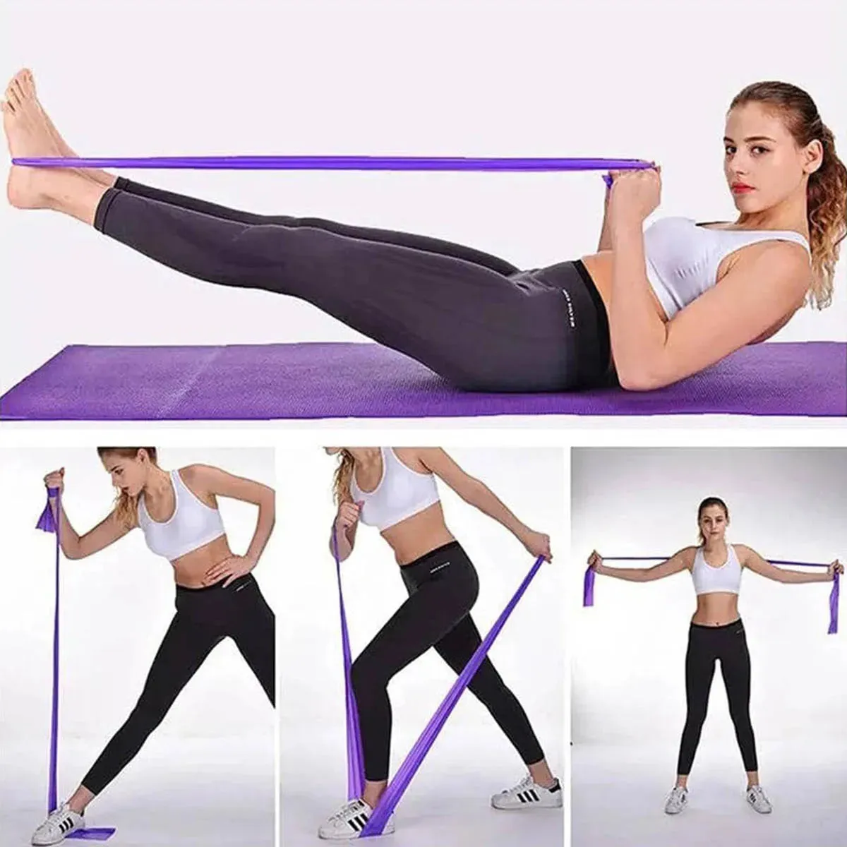 Elastic Resistance Bands Set