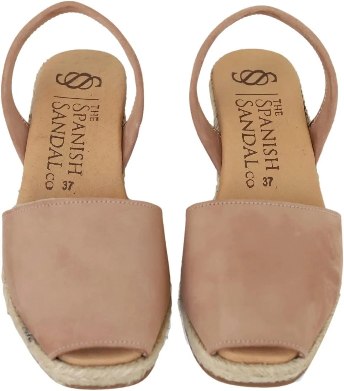 Espadrille Wedges for Women  Dressy Soft Leather Peep Toe Womens Wedge Sandals, Casual Summer Slip on Espadrilles