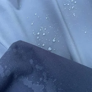Grey/Black Dintex Fleece | Waterproof Softshell Fleece Fabric by the Yard or Wholesale