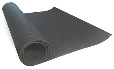Heavy-duty Rolled Rubber Utility Mat - 48 In. X 72 In