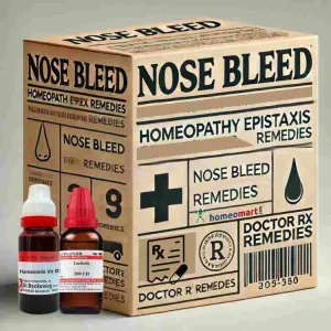 Homeopathy Kits for Nose Bleeds (Epistaxis) | Dr. Rukmani & Dr. Kirti Remedies
