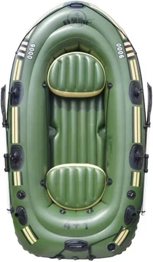 Inflatable Kayak, Thickened Drifting Boat, Kayak, Inflatable Boat, Fishing Boat, Folding Portable, Assault Boat, 2/3 Person Boat, PVC Kayak,Three-Person Boat