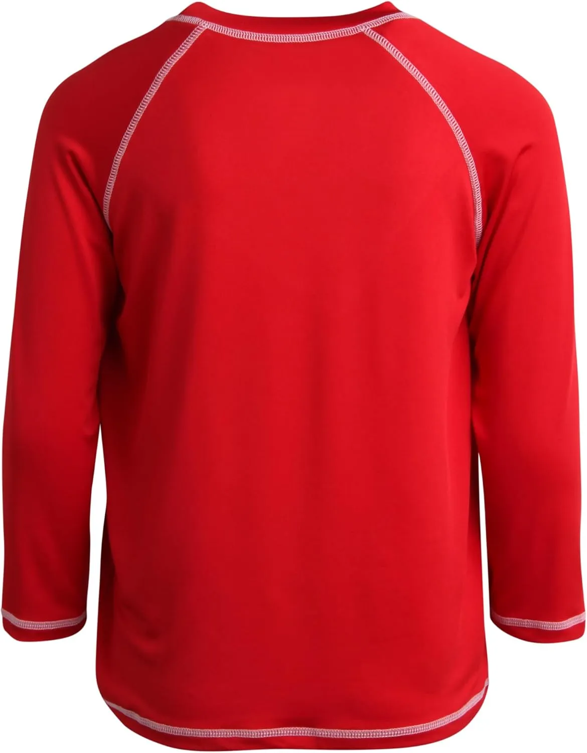iXtreme Boys Swim Shirt - 2 Pack Rashguard UPF 50  Quick Dry Sun Protection Swimwear Boys Rash Guard Long Sleeve (Size 5-18)