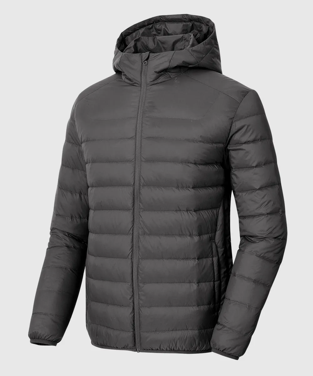 Men's Microlight Packable Down Soft Polar Jacket