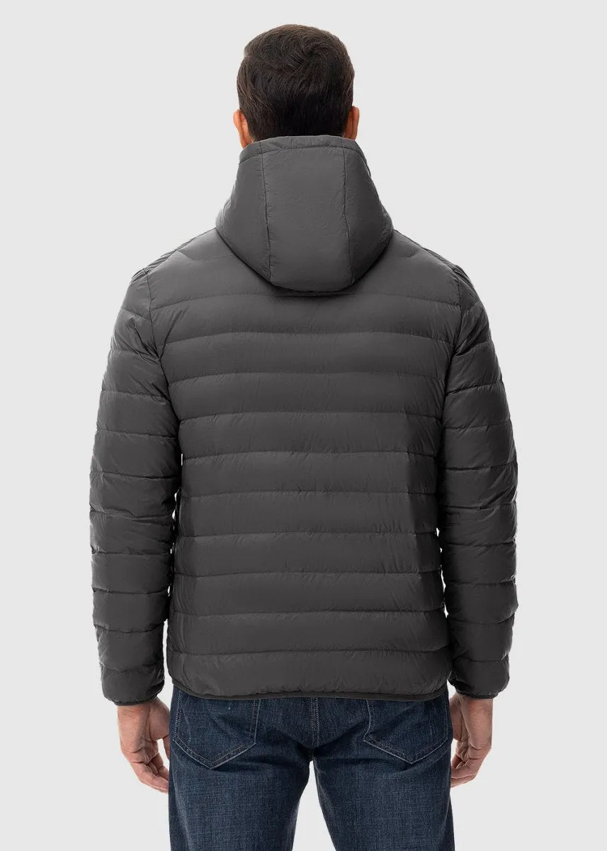 Men's Microlight Packable Down Soft Polar Jacket