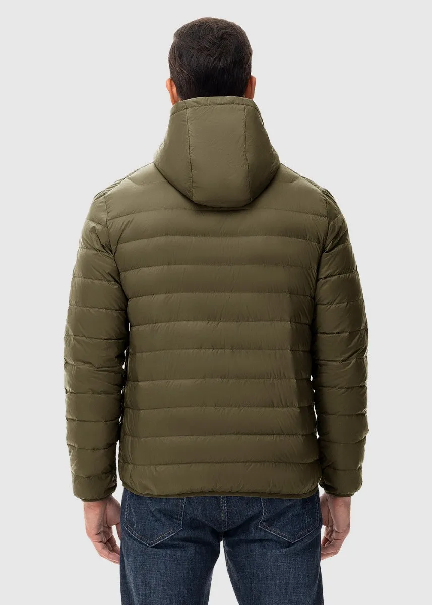 Men's Microlight Packable Down Soft Polar Jacket