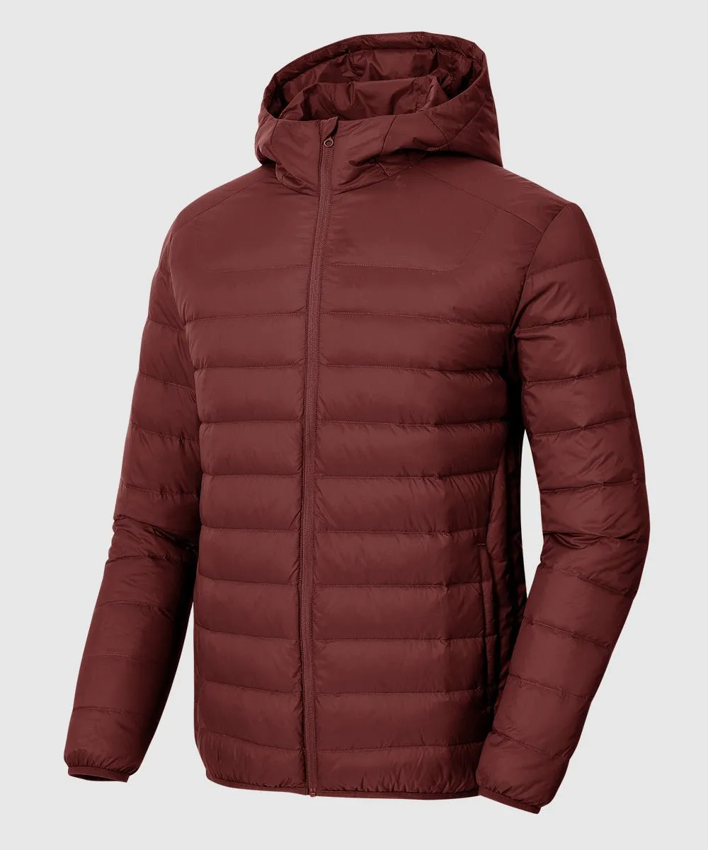 Men's Microlight Packable Down Soft Polar Jacket