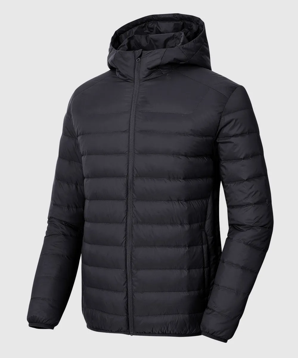 Men's Microlight Packable Down Soft Polar Jacket