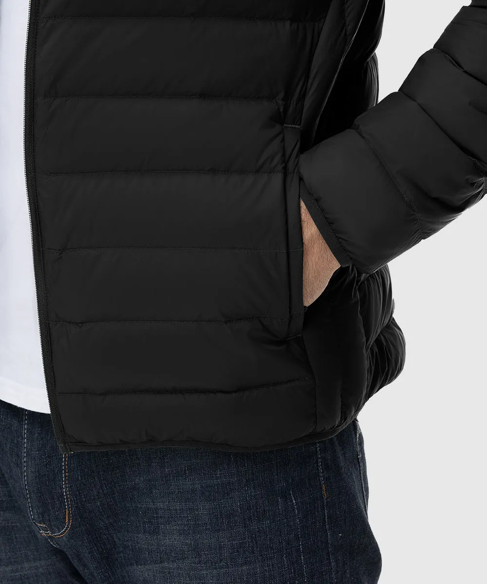 Men's Microlight Packable Down Soft Polar Jacket