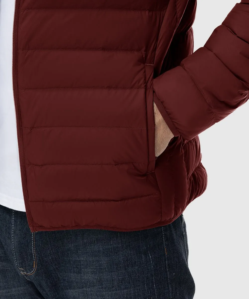 Men's Microlight Packable Down Soft Polar Jacket