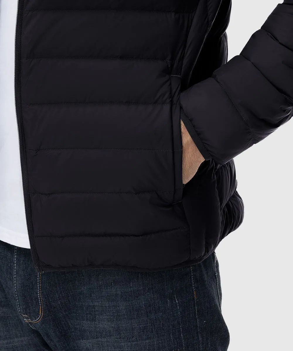 Men's Microlight Packable Down Soft Polar Jacket