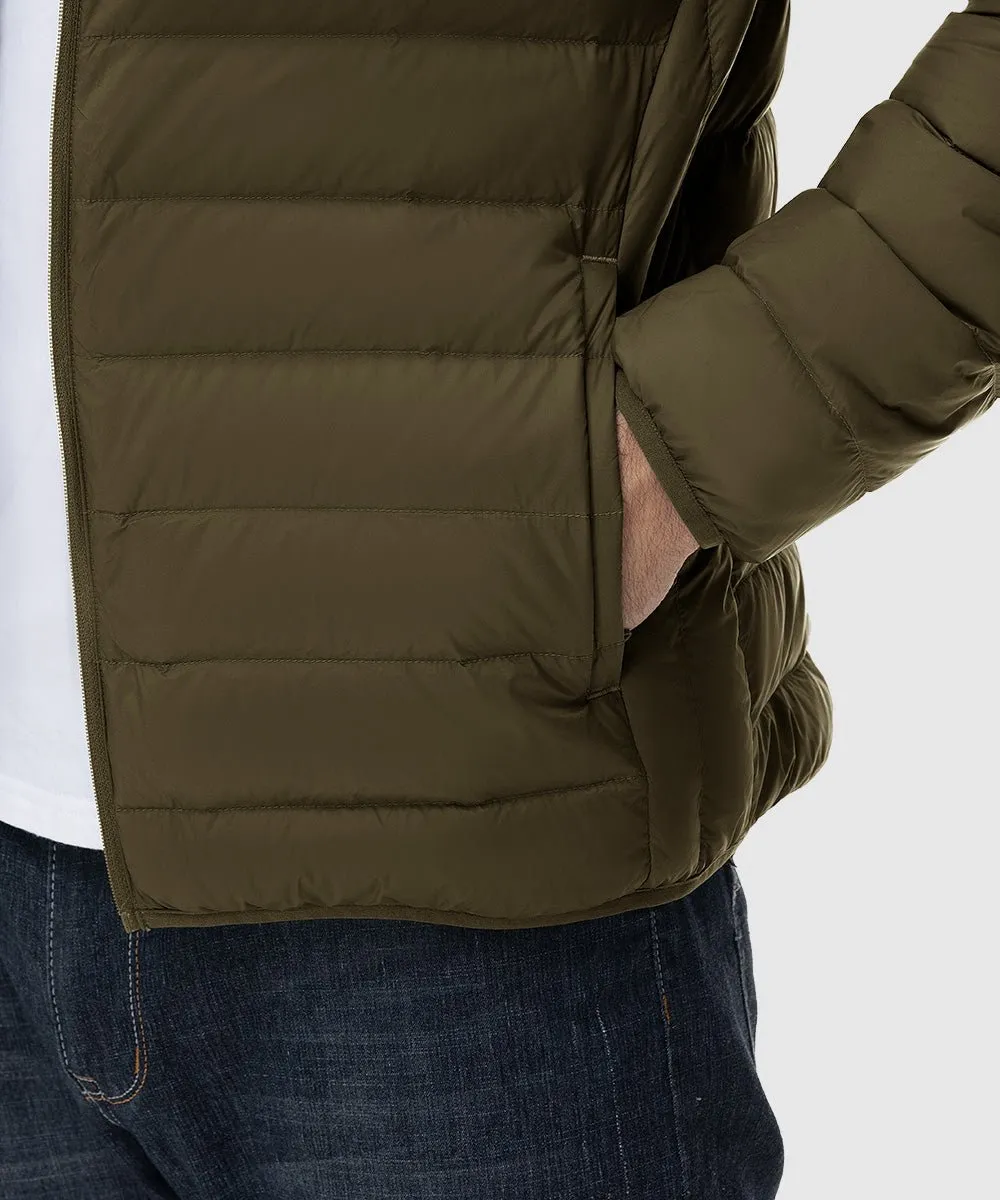 Men's Microlight Packable Down Soft Polar Jacket