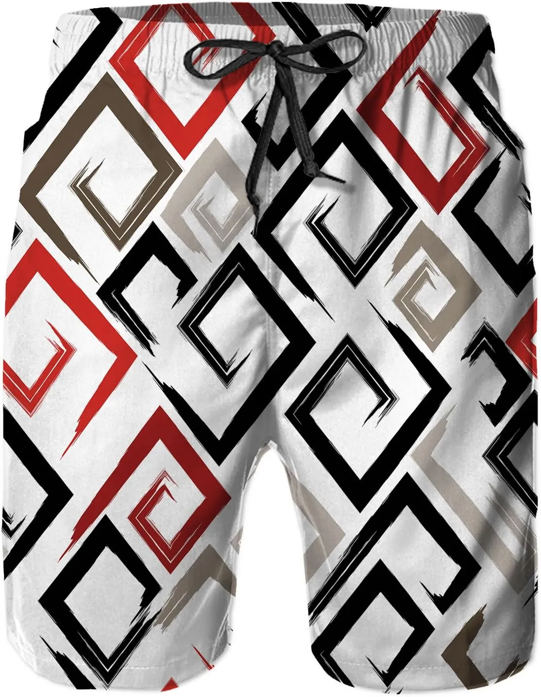 Mens Swim Trunks with Mesh Lining,9 Inch Quick Dry Board Shorts Bathing Suit Swimsuit Beach Pants Swimwear