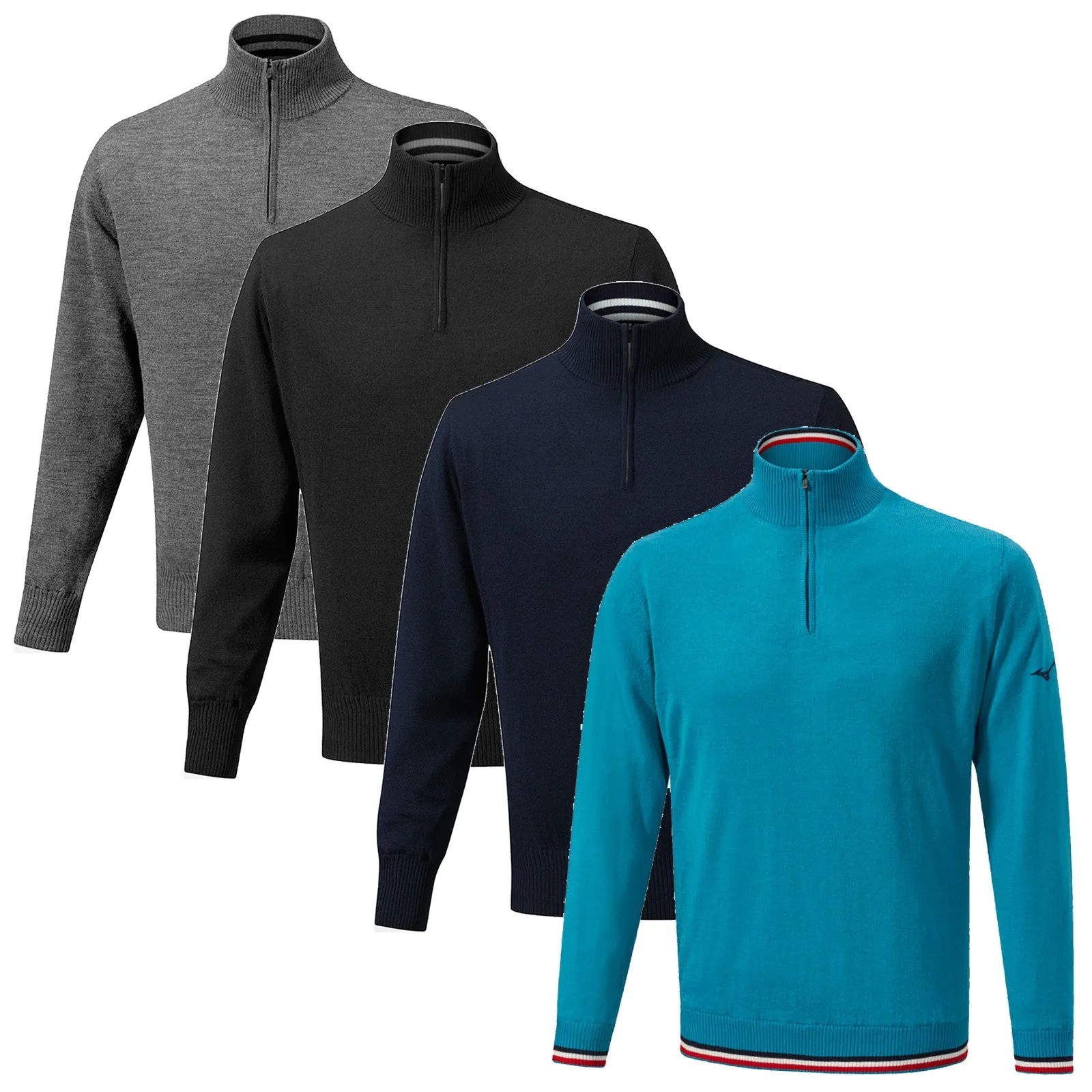 Mizuno Mens Windproof Half Zip Top