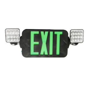 Morris Products 73445 LED Grn Combo Blk House RC Sq