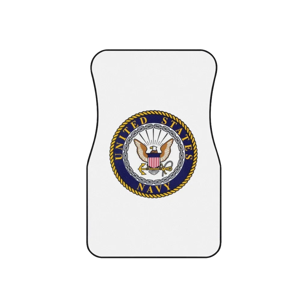 Navy Car Mats (Set of 4)