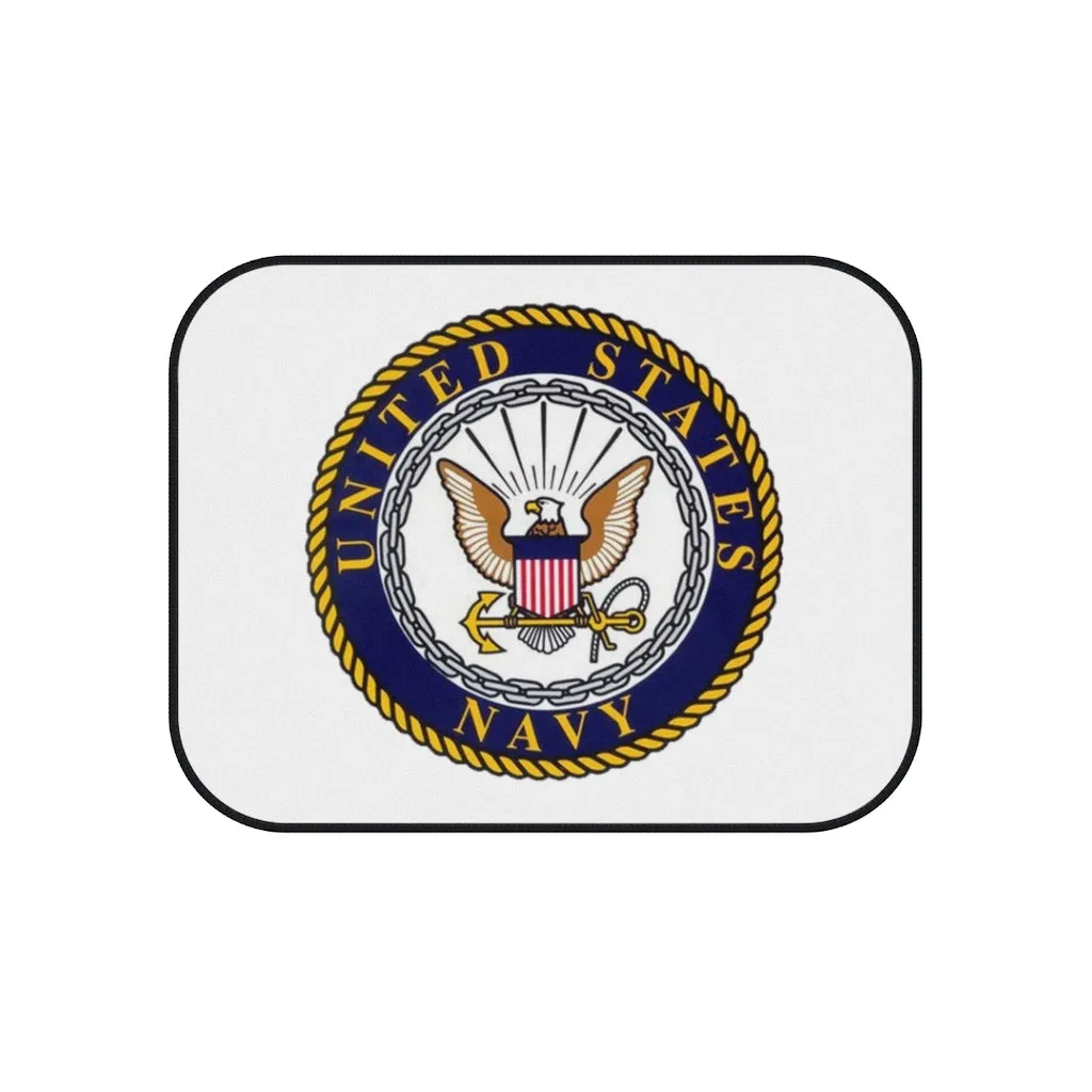 Navy Car Mats (Set of 4)