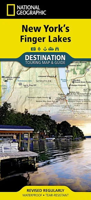 New York's Finger Lakes Map (National Geographic Destination Map) Map  Folded Map, January 1, 2022