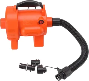 Paddle Board Air Pump, 800W 2.8PSl Portable Rechargeable High Pressure Air Pump with 3 Nozzles for Stand Up Paddle Boards, Boats,Tents US Plug