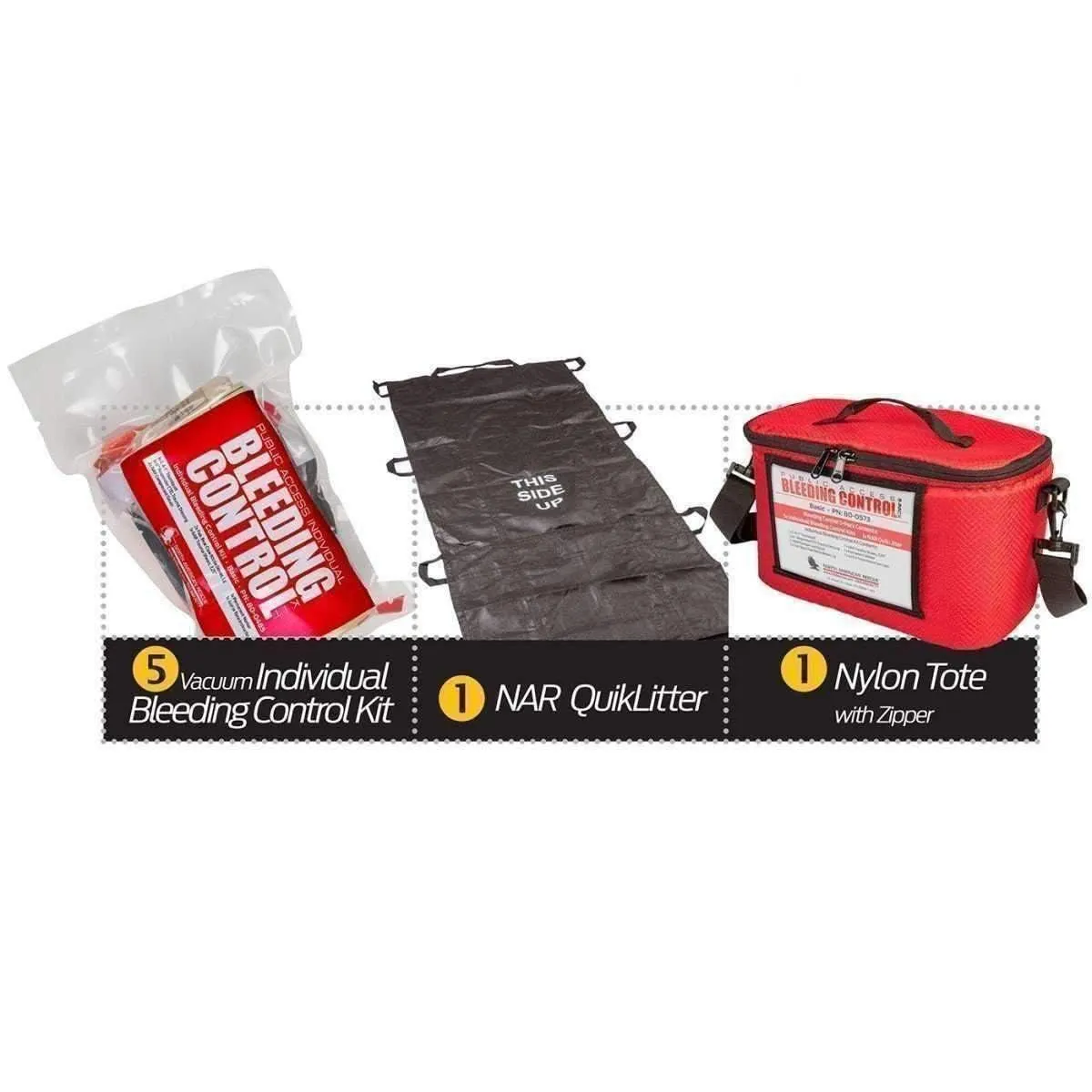 Public Access Bleeding Control 5 Pack