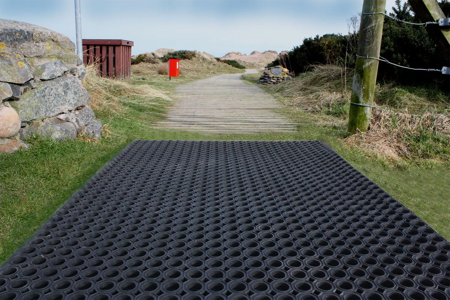 Rubber Grass Mats B
