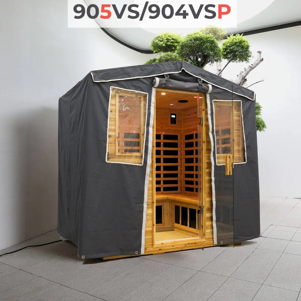 SalusHEAT Water-proof Windshield Outdoor Saunas Cover