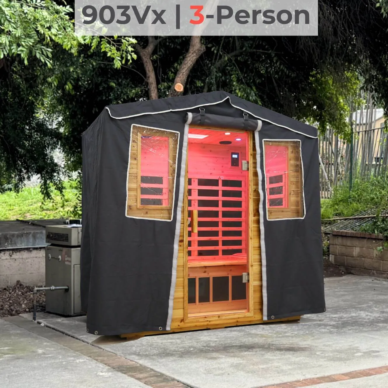 SalusHEAT Water-proof Windshield Outdoor Saunas Cover